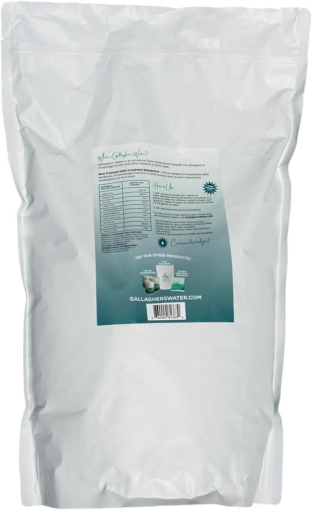Gallagher 's Water Farm og Ranch for husdyr og heste (10lb)