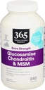 365 af Whole Foods Market, Glucosamin Chondroitin X Strength MSM, 240 tabletter