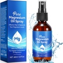Pure Magnesium Spray Oil, Magnesium Oil til Feet og Søvn, Let at Absorb, 2.02 Fl Oz