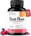 Sandhu 's Beet Root Powder Kapsler med Bioperine Buddy 124; Rødbeder med Sort Pepper & Grape Seed Extract 124; 60 Kapsler, 30 dages Supply Buddy 124; Lavet i USA