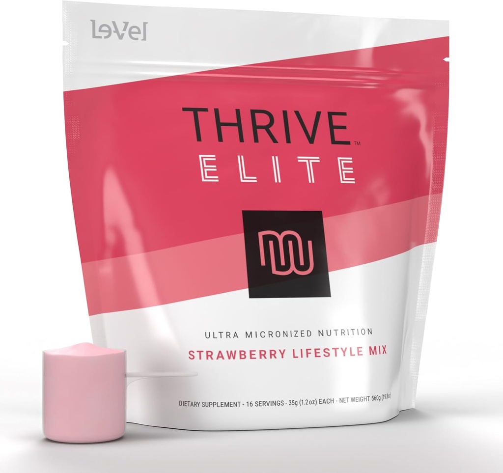 Thrive Elite Protein Shake 124; Gluten- Free, Protein Blend med BCAA, Probiotika & Enzymes