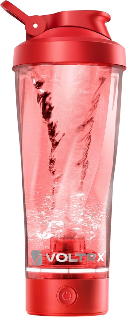 VOLTRX Premium Electric Protein Shaker Flaske, Lavet med Tritan - BPA Free - 24 oz Vortex Portable Mixer Cup / USB Rechargeable Shaker Cups til Protein Shakes