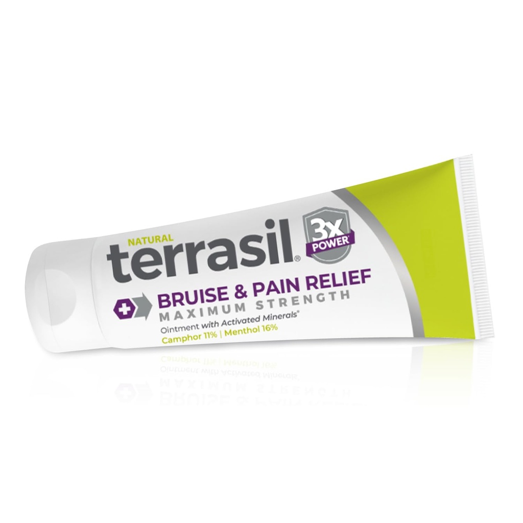 Terrasil Bruse Cream til Thin Skin Bruises, Senil Purpura Behandling, Hjælper Relieve Misfarvning, Hævelse med Arnica ekstrakt og naturlige ingredienser til ældre Skin Bruising, 1.7 Oz