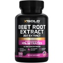 Beet Root Extract - 12000mg 20x Koncentreret Beet Root Capsules Supplement w / Black Pepper - Høje nitrater - Naturlige nitrogenoxid Booster - Højt koncentreret & Biotilgængelig - Lavet i USA -180 Caps