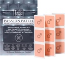 Laki Naturals Passion Patch for mænd (Pack of 15) - Understøtter cirkulation, Vitality, Vigour og energi med naturlige ingredienser - Non-Habit Forming, Tidsfrigivne mænds sundhed Wellness Patches