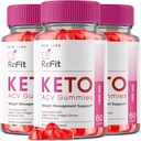 rize laboratorier - Refit Keto ACV gummies for Advanced Weight Loss with Apple Cider Vincipes, Supplement, Hjælper i Reducerende Belly Fat, for Ekstra Styrke (180 gummies)