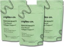 Copina Co. Matcha Beauty Vegan Collagen Booster Drink Blend: Plant Based Collagen Support Smoothie Drink Vegan Creamy Blend Buddy 124; Matcha Flavor Buddy 124; 3 poser - 25 Servere per taske