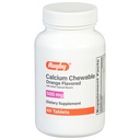 Rugby 500mg Calcium tyggetabletter - Kosttilskud - Orange Smagsstof - 60 greve (1 pakke)