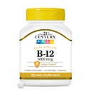 21. Century B- 12 5000 mcg, 110 Cherry Flavored Sublingual Tablets, 110 Count