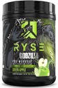RYSE Godzilla X Noel Deyzel Pre Workout Powder - Green Apple - 400mg Koffein, High Stim Pre- Workout for mænd og kvinder med Citrullin & Beta alanine - Energi, Pump & Focus - 20 / 40 Servering