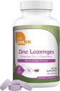 Zahler Elderberry Zink Lozenges for voksne & Børn - Lækker Chewable Zink & Sambucus Elderberry Lozenges for immunforsvar - Kosher, Lavet i USA - Zink Kosttilskud til mænd og kvinder (90 Greve)