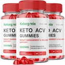 rize laboratories Ketorganix Keto ACV Gummies for Advanced Weight Loss Keto Gummix med Apple Cider Vinciate Supplement Belly Fat Gomitas Pastillas (180 Gummies) (pakke med 3)