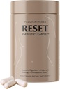 Paulina FITESS Reset Overnight fordøjelsesstøtte, Bloating Relief, & Gut Health Supplement Detox 124; Natural Detox & fordøjelsesrense til støtte vægthåndtering og Relieve Forstoppelse 124; 90 Kapsler