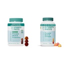 SmartyPants Økologiske prænatale vitaminer til kvinder Multivitamin Gummies Bundle: Probiotika, Biotin, Methylfolat, Omega 3, D3- vitamin, B12, B6, A, K & Zink, 120 Tæl