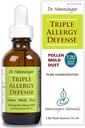 Triple Allergy Defense 120 Doser Multi- symptom Relief Pollen Mold Dust