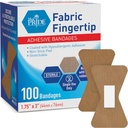 MED PRIDE Steril Fingertip Stof Bandager 1.75in X 3i Hypoallergen Adhesive Latex- Free 100 Greve