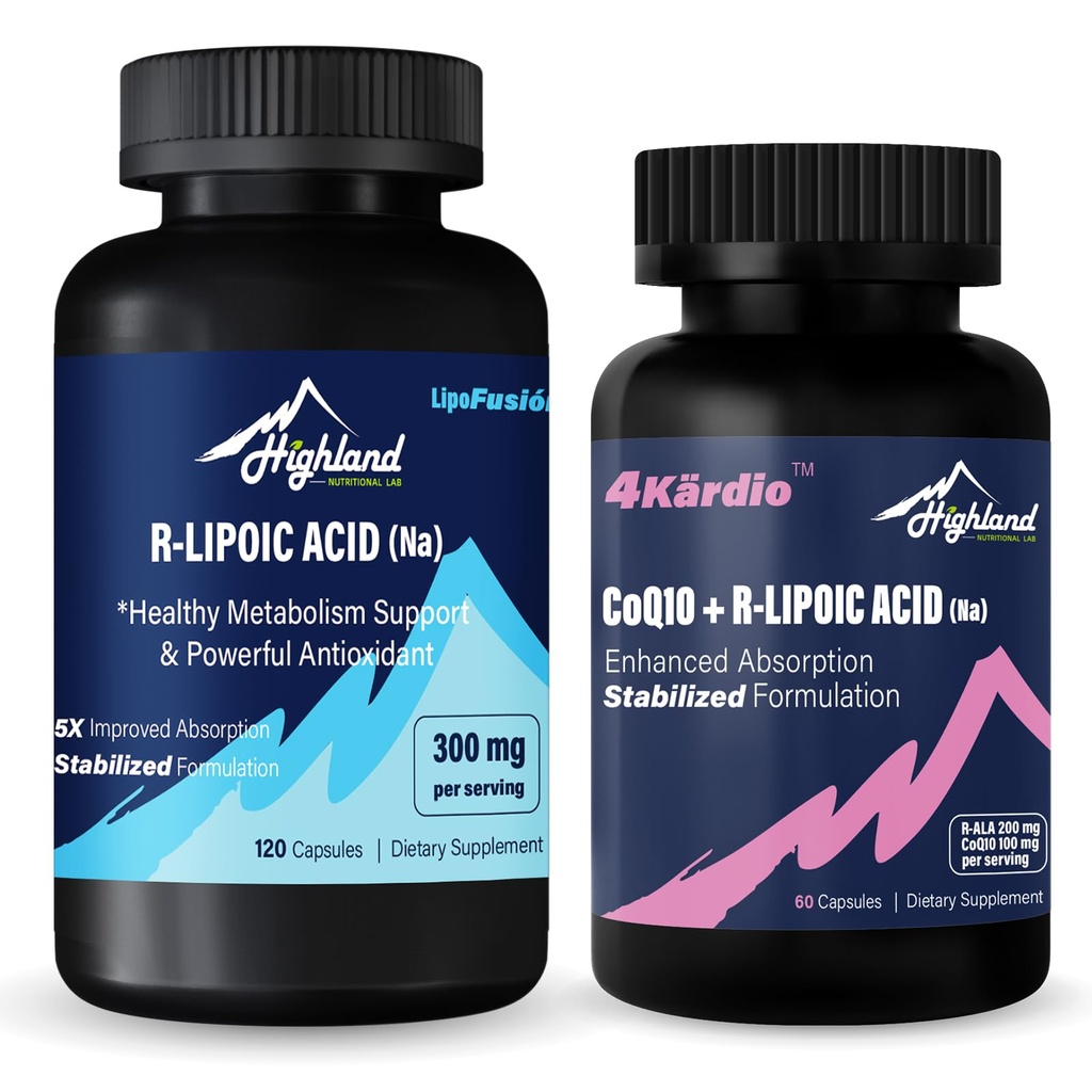 R- Liposyre- (Na) + CoQ10 og R- Liposyre- (Na) Bundle