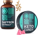 WILD FUEL Keto Candy and Saffron Extract Supplement Energi og Vægttab Bundle
