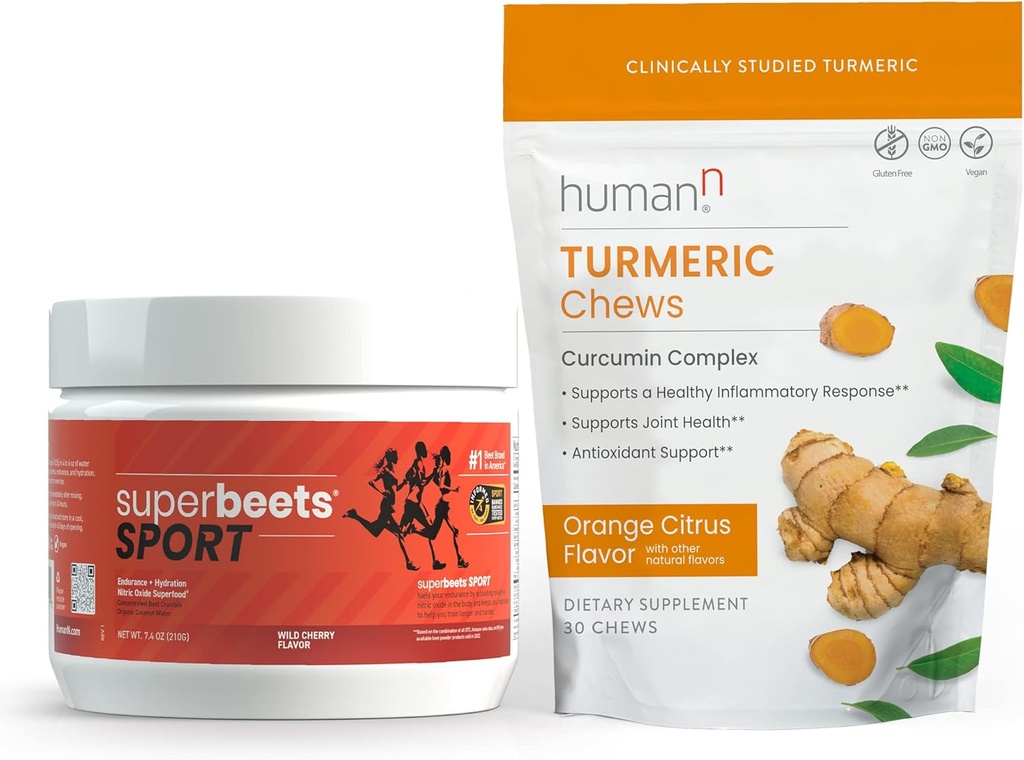 Humann SuperBeets Sport & Gurkemeje
