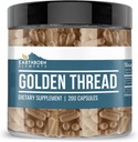 Earthborn Elements Golden Tråd 200 Kapsler, Pure & Ufortyndet, Ingen tilsætningsstoffer