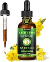 Mullein Drops til Lungs, 3- in-1 Mullein Leaf Extract for Lungs Health, Urte Respiratory Lung Health Support, Support immun & fordøjelse Wellness, Sugar & Alcohol- Free - 2 FL OZ