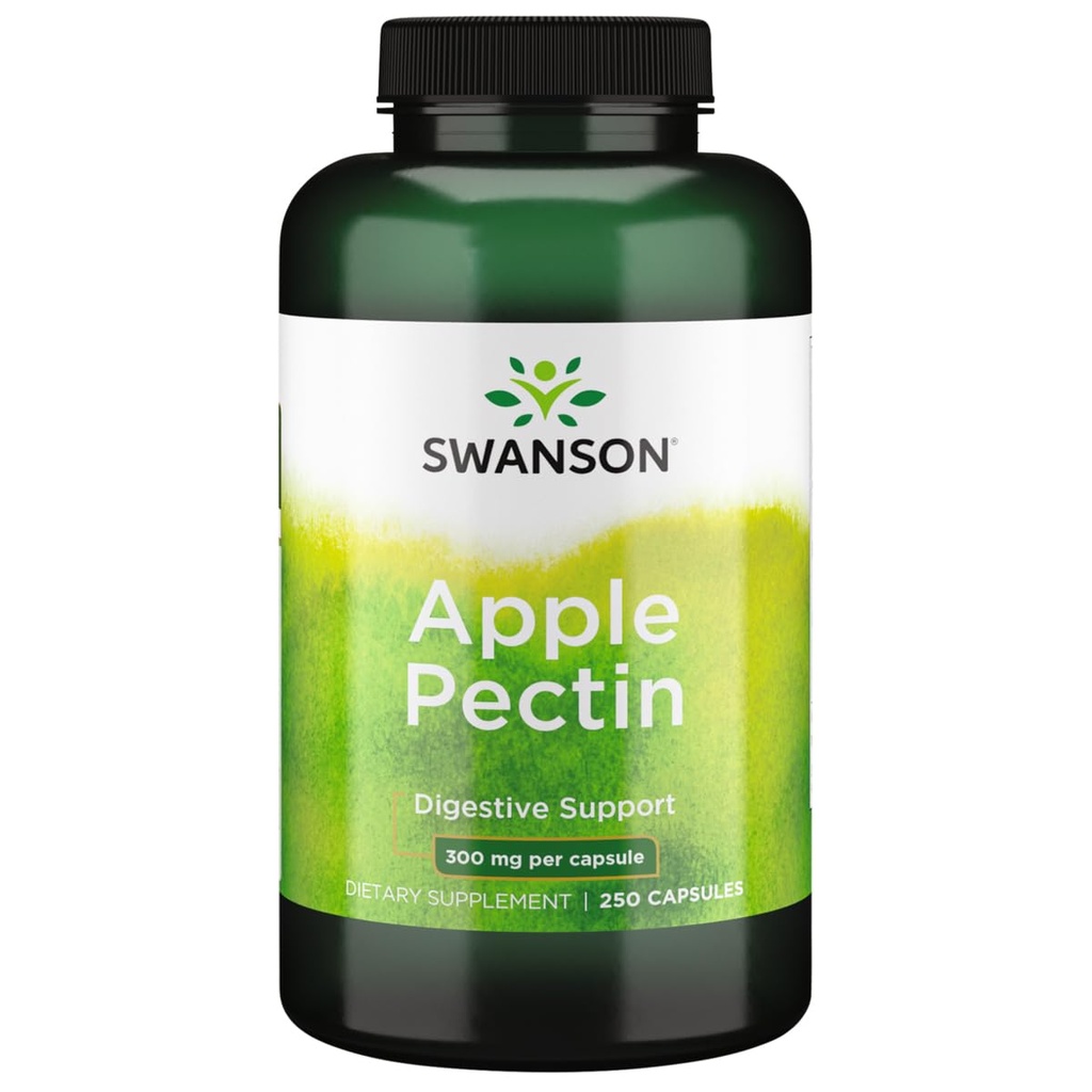 Swanson Apple Pectin 300 Milligram 250 kapsler