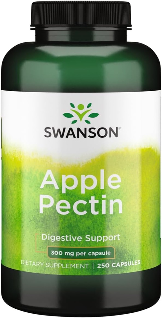 Swanson Apple Pectin 300 Milligram 250 kapsler
