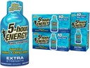 5- timers ENERGY Shots Extra Strength, Blue Raspberry Flavor, 30 Greve, 1,93 Fl Oz, Sukker fri, nul kalorier, Aminosyrer og essentielle B-vitaminer, Kosttilskud, Feel Alert og Energized, 230 mg Koffein