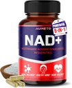 NAD + 350 mg med trans- Resveratrol, Quercetin & Rhodiola - Cellulær energi, sund aldring & hjerte Wellness - 90 kapsler - Non- GMO, Made in USA