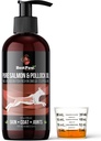 Pure Wild Alaska Salmon & Pollock olie til hunde & katte Hud og Coat - Fish Oil Liquid med pumpe - Understøtter fælles funktion & hjerte sundhed - Omega 3 flydende kosttilskud - alle naturlige EPA + DHA - 8oz
