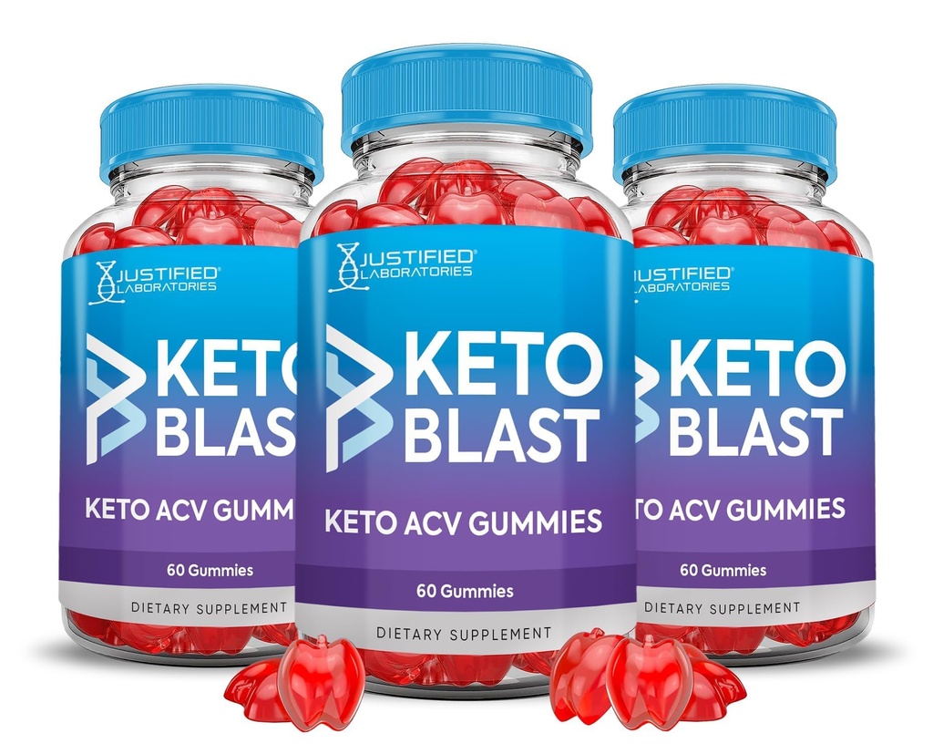 (3 Pack) Apple Cider Vinegas Gummies 1000MG Keto Blast Keto ACV Gummies Avanceret formel Formuleret med Pomegranat Beet Juice Powder B12 Vegan Non GMO 180 Gummys
