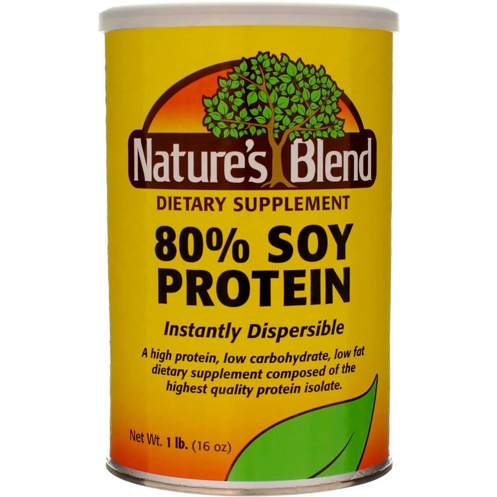 Proteinpulver 80% Sojaisolat 1 LB Pwdr