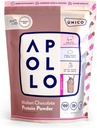 Unico Apollo Molten Chocolate Protein Powder - 20g 100% Grass- Fed Whey Protein, Egg Albumen og Casein Mex124; Non- Bloating Mex124; Low- Carb og Low- Fat Mex124; 16 Servering Mex124; Non- Chalky Texture