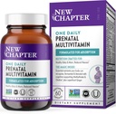 Nyt kapitel Prenatale Vitaminer, En daglig Prenatal Multivitamin med methylfolat + Cholin for sund mor og baby, Gluten Free & Non- GMO, 60 Greve