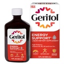 Geritol, flydende Vitamin og jern supplement, energistøtte, Indeholder høj potens B- Vitamin og Jern, Pleasant Tasting, Let at synke, Ingen kunstige sødestoffer, Non- GMO, 12 Oz