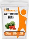 Bulkadditions.com Watermelon Juice Powder - from Watermelon Fruit, Fruit Powder, Hydeation Supplement - 700mg per Serving, 500g (1.1 lbs) (Pack of 1)