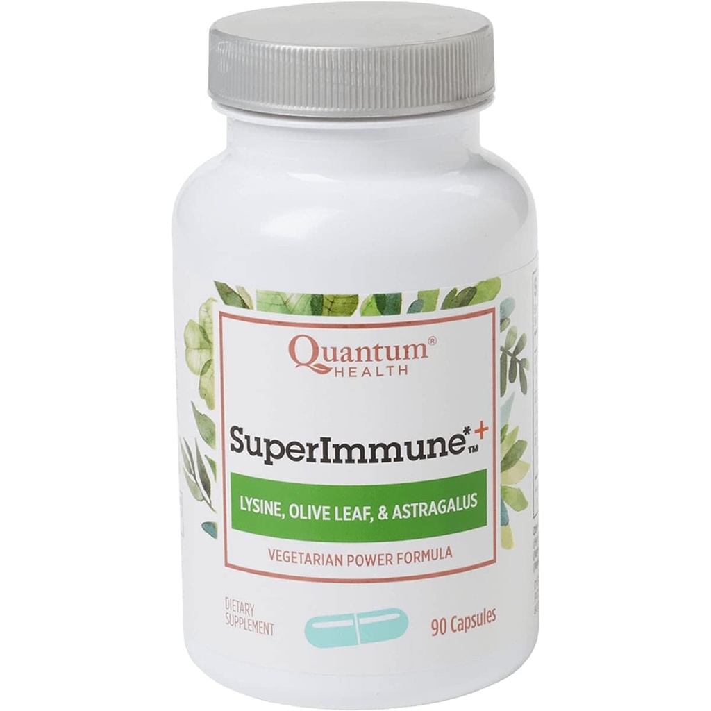Quantum Health, Super immun vegetarisk kapsel, 90-greve pakker (pakke med 2)