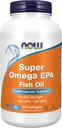 Now Foods Supplements, Super Omega EPA, 360 EPA / 240 DHA, Molekylært Destilleret, Cardiovaskulær Support *, 240 Softgels