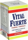 Vital Fuerte, Vitamin og Min supplement, 30 Kapsler, Flaske.