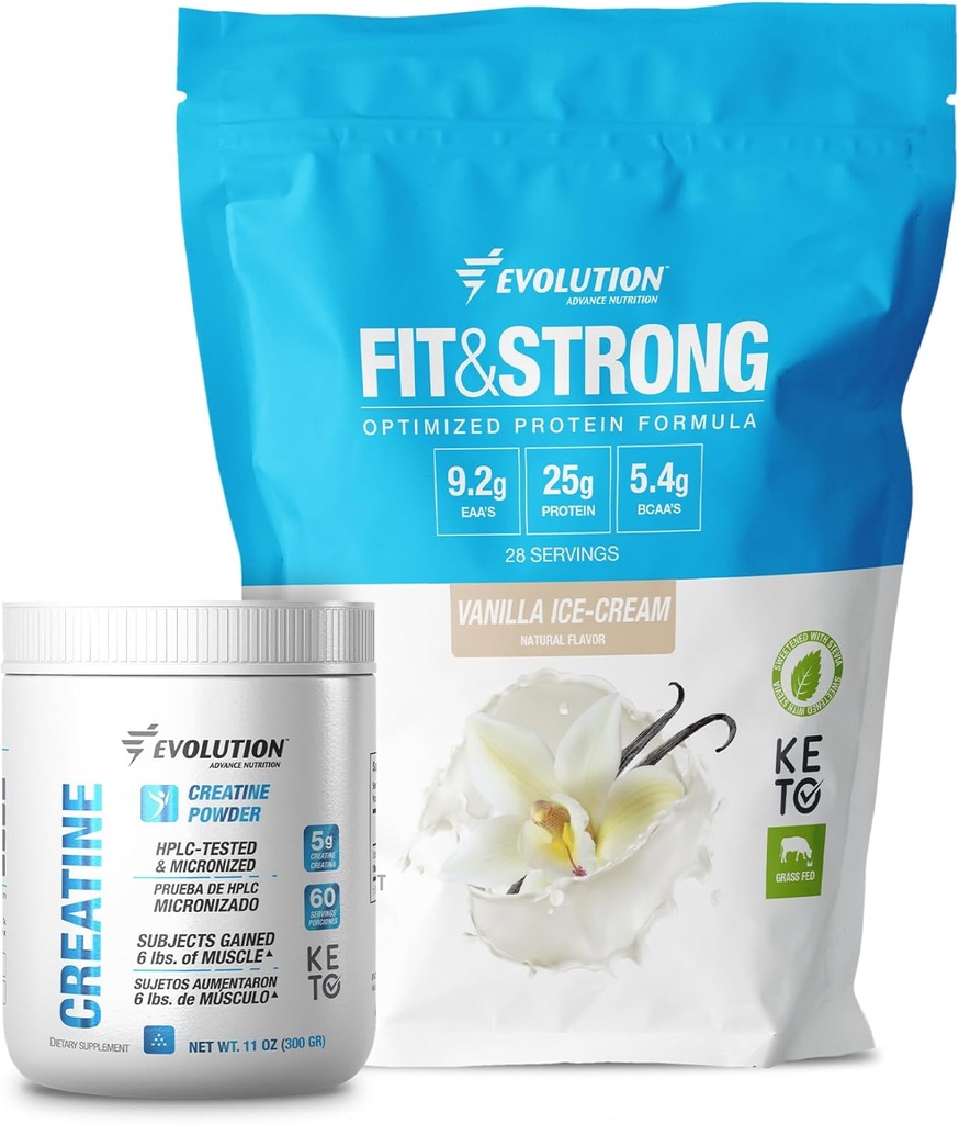 Evolution Advance Nutrition Fit & Strong + Creatin Monohydrat Powder