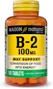 MASON NATURLIG VITAMIN B-2 100 mg 100 TABS