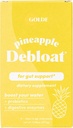GOLDE Ananas Debloat - Probiotisk supplement til naturlige bloat Relief og vedvarende fordøjelsesbalance - Vegan, Keto, Low- Sugar - 8 Serveringer