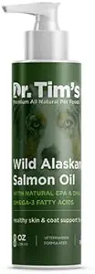 Dr. Tims Wild Alaska Salmon Oil, 8 oz flaske, grøn (WASO8OZ)