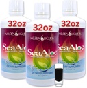 Nature's Liquids Aloe Vera Juice Oceanic Elixir - Proprietary Botanical Blend for Thyroid, Digestion and Immune Support, 32oz (Pack of 3)