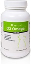 VetOne: O3 Omega ™ Clip Tips Ernæringstilskud med Omega 3 Fedtsyrer - Medium og store hunde (60 Count Flaske)