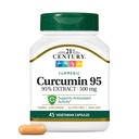 21 århundrede Curcumin 95 Urtetilskud, 45 greve (22757)