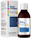 Lifetrients - Speak + D Pure Oil - Natural Lemon - 4.05 oz - Pediatrician Formuleret til at støtte børn med særlige ernæringsmæssige krav - Forbedret med Omega-3, vitamin A, D, E & K