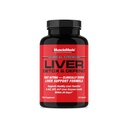 MuscleMeds Lever Detox & Defend, Rensning, Reparation Formel - Herbal Lever Support, NAC, Silymarin Milk Thistle, 60 Servere