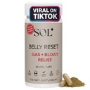 Belly Nulstil: Understøtter naturlig produktion af fordøjelsesenzymer og probiotika, reducerer gas og bloating, fremmer regelmæssig tarmfunktion