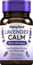Piping Rock Lavender Calm Pills 80mg
